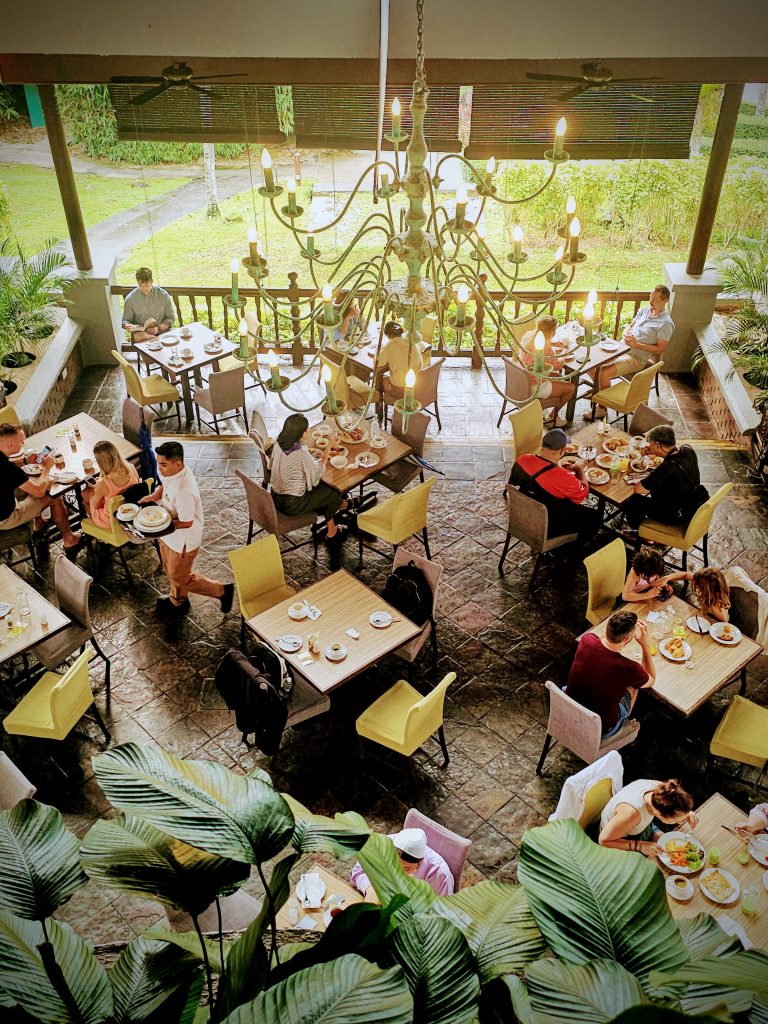 Dayang Café breakfast area at Berjaya Langkawi with its open-concept layout