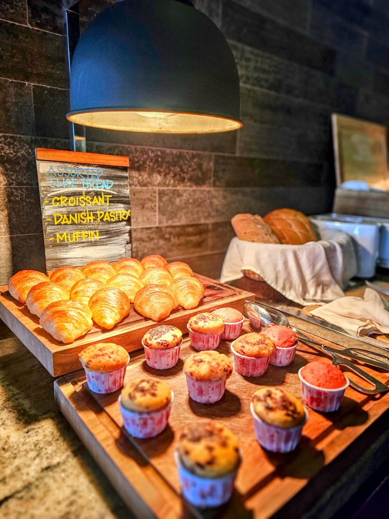 Morning breakfast spread at Beach Brasserie in Berjaya Langkawi