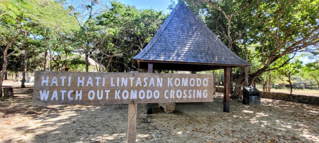The entrance of Komodo National Park