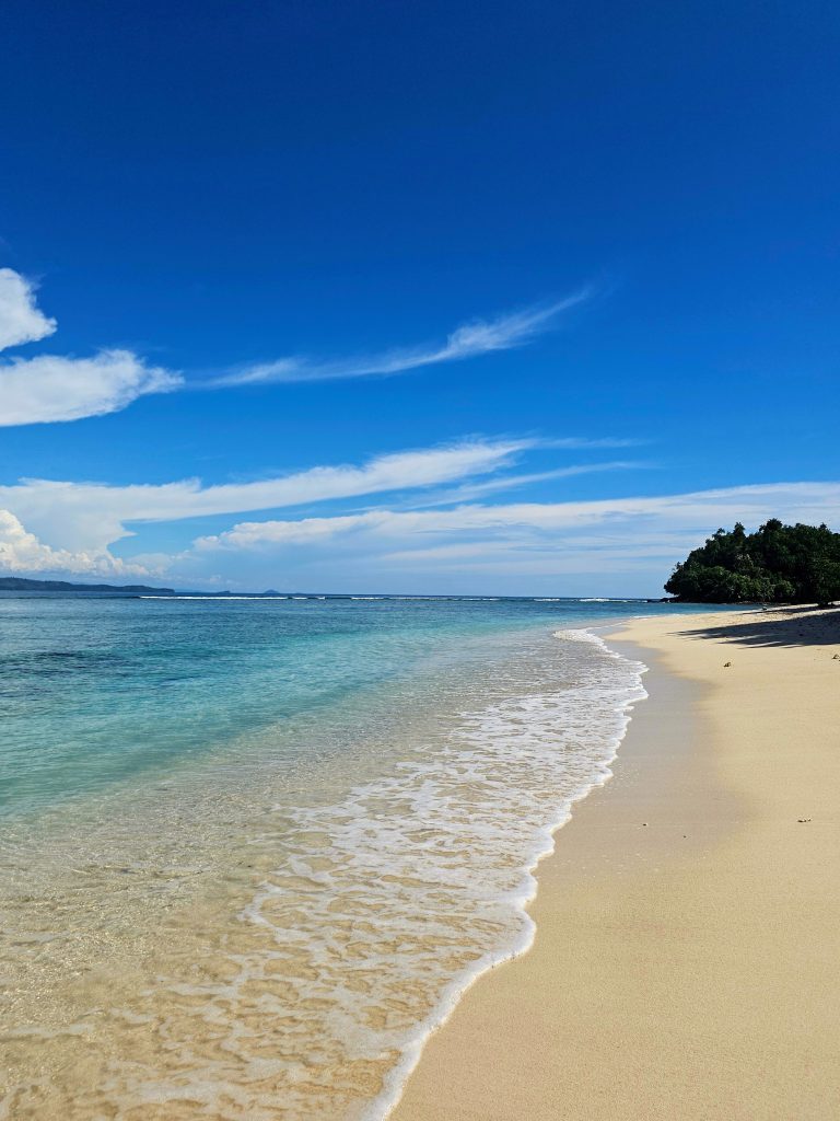 Marak Island with pristine beach near Sungai Pinang, West Sumatra - undiscovered Indonesian island paradise