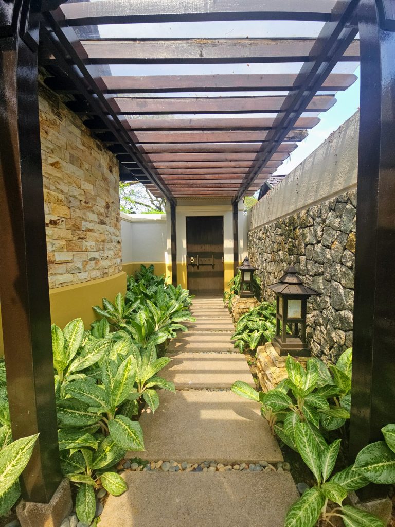 Entrance to CHI, The Spa at Shangri-La Rasa Sayang resort, Penang, Malaysia