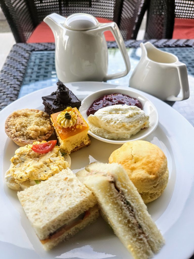 English-style high tea at Rasa Wing lounge, Shangri-La Rasa Sayang, Penang