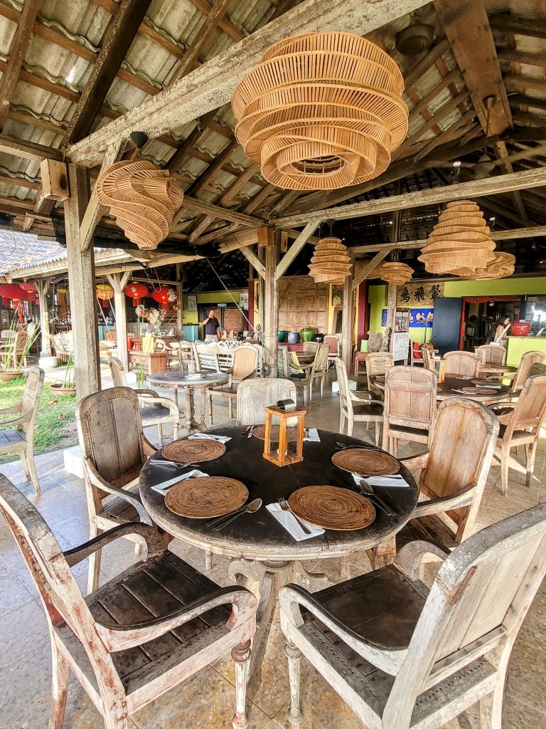 Nam Restaurant interior at Bon Ton Resort Langkawi with open-air dining