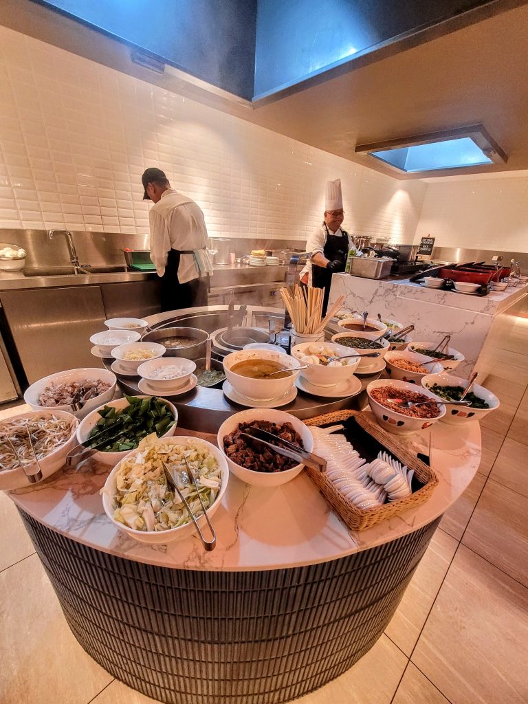 Custom noodle counter at Spice Market Pelangi Beach Resort & Spa Langkawi