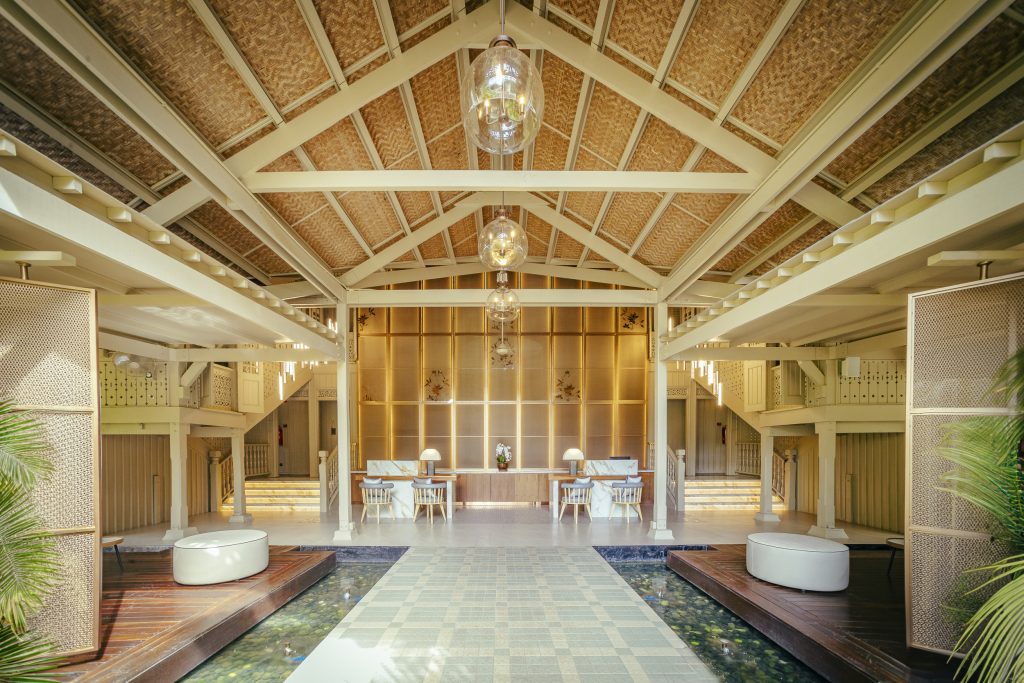 The entrance to Pelangi Spa at Pelangi Beach Resort & Spa