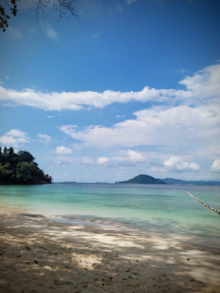 Beach at Tavajun Bay Gaya Island Resort Sabah