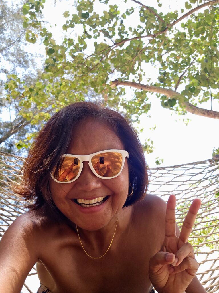 Happy moment after spa session at Gaya Island Resort Sabah