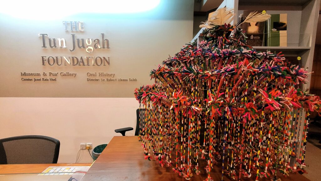 Tun Jugah Foundation in Kuching, showcasing Iban culture and textile heritage in Sarawak