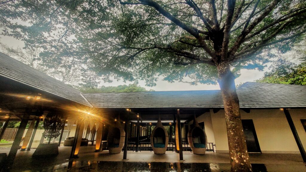 Tranquil courtyard at Heavenly Spa, The Westin Langkawi Resort & Spa