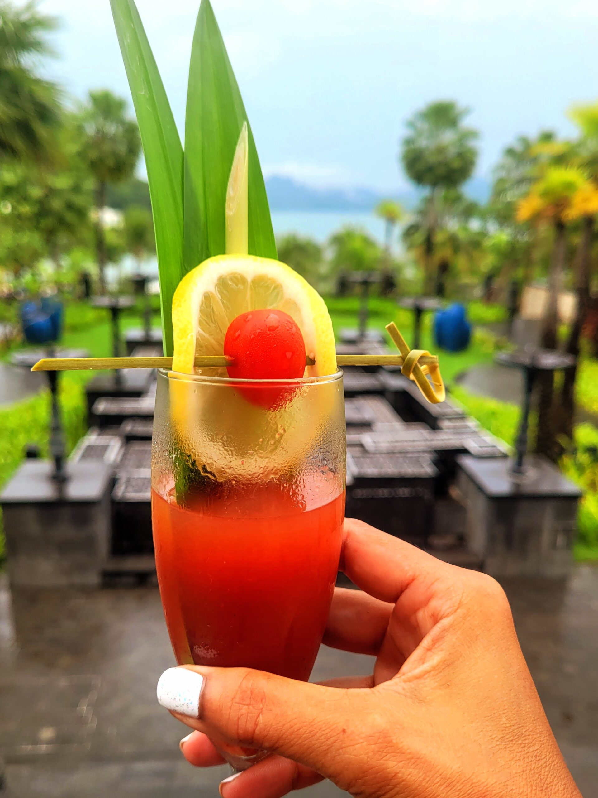 Signature Bloody Mary at The St. Regis Langkawi