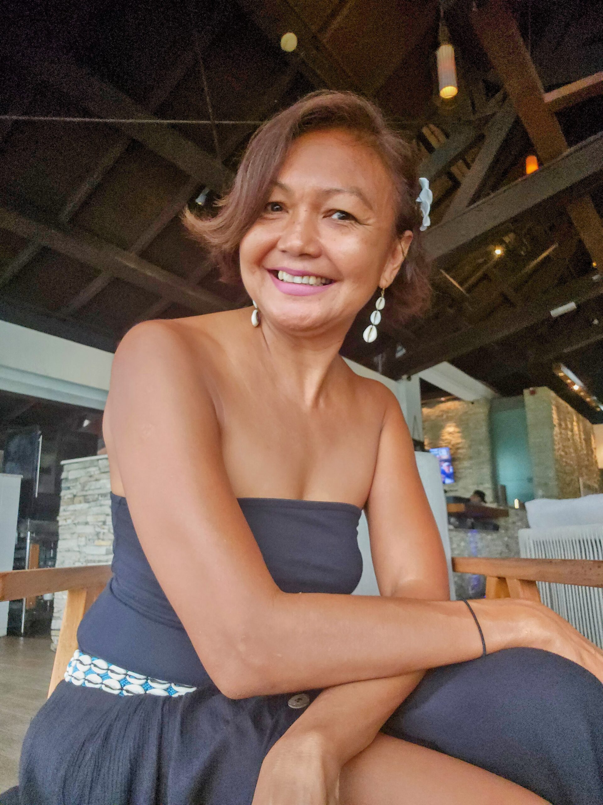 Malaysian travel writer Shannim after a spa treatment at Heavenly Spa, The Westin Langkawi Resort & Spa