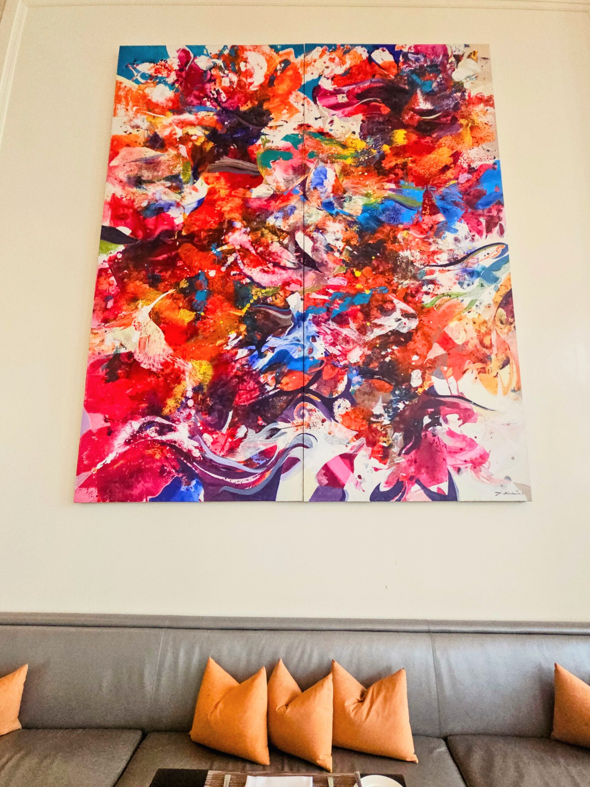 Artwork at L'Orangerie, The St. Regis Langkawi