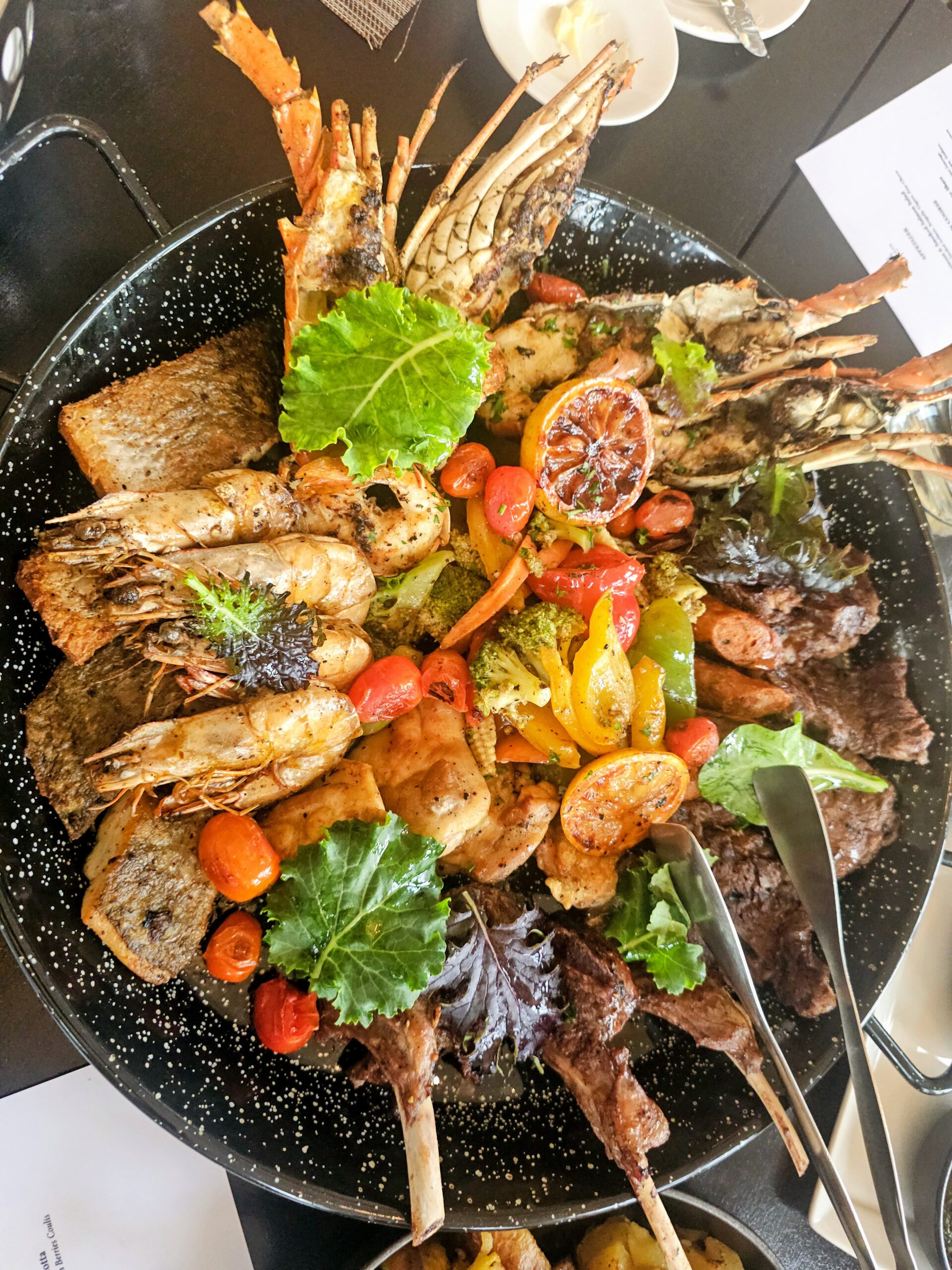Grilled lunch at L'Orangerie, The St. Regis Langkawi
