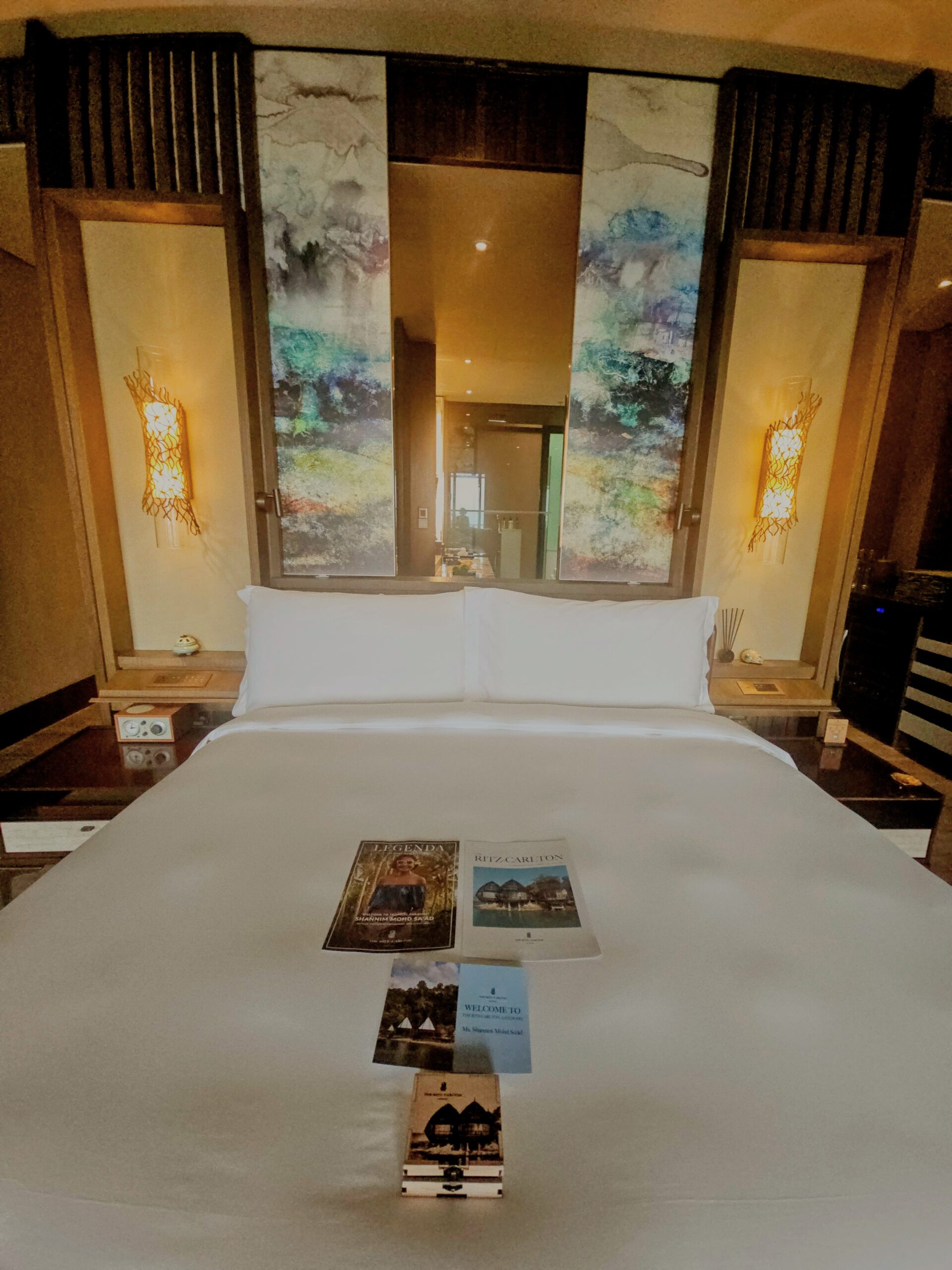 Room interior at The Rotz-Carlton Langkawi