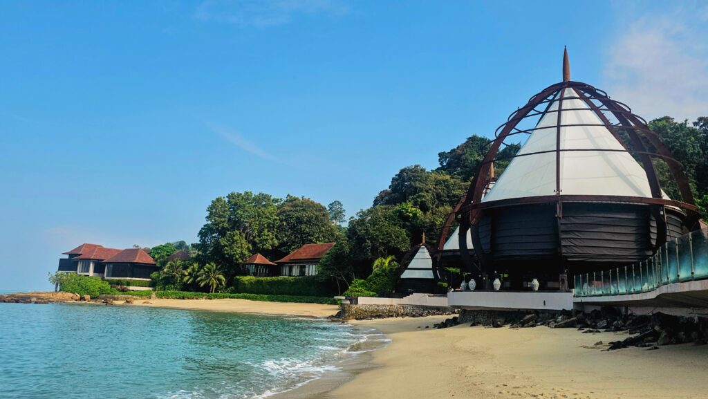 Beach Grill restaurant at The Ritz-Carlton Langkawi