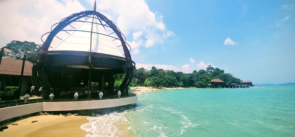 View of one of Langkawi luxury hotels, The Ritz-Carlton Langkawi